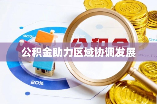 动态公积金助力区域协调发展