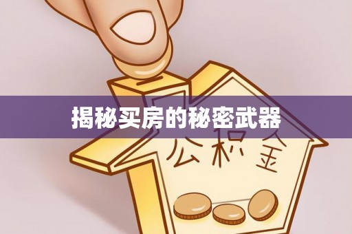 动态揭秘买房的秘密武器