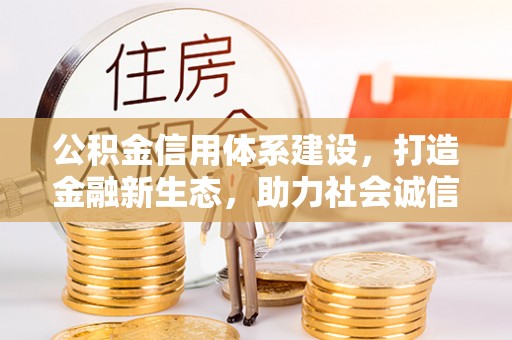 动态公积金信用体系建设，打造金融新生态，助力社会诚信发展