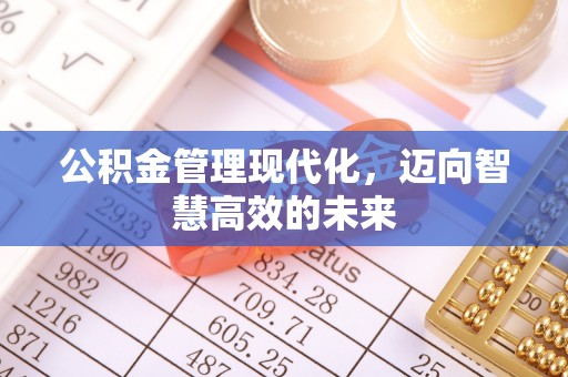 动态公积金管理现代化，迈向智慧高效的未来