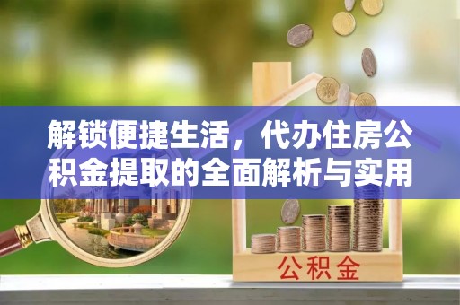 动态解锁便捷生活，代办住房公积金提取的全面解析与实用指南