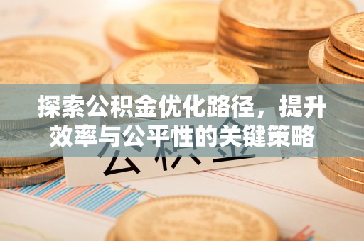 动态探索公积金优化路径，提升效率与公平性的关键策略