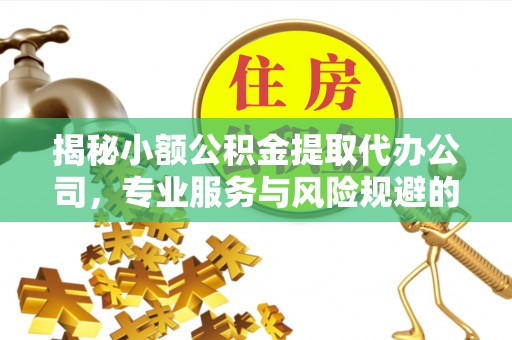 动态揭秘小额公积金提取代办公司，专业服务与风险规避的平衡艺术