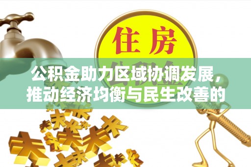 动态公积金助力区域协调发展，推动经济均衡与民生改善的新引擎