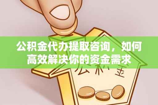 动态公积金代办提取咨询，如何高效解决你的资金需求