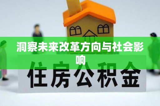 动态洞察未来改革方向与社会影响