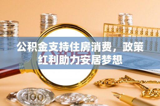 动态公积金支持住房消费，政策红利助力安居梦想